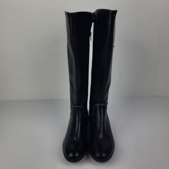 Sofft Eurosoft Selden Lace up Tall Knee high Boot Faux Leather Black 7M - Picture 7 of 13